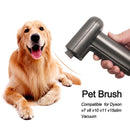Compatible Pet Brush Hair Brush Vacuum Attachment Dog Cat Pet Bed Brush