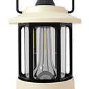 Retro Outdoor Camping Lamp Type-C USB Rechargeable Portable Lantern (White)