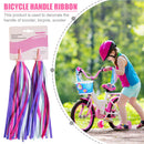 2pcs Children Kids Bike Decor Ribbon Bicycle Handlebar Colorful Tassel Streamers