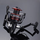 #A 8kg Max Drag Spinning Fishing Reel Metal Line Cup Spool Wheel Sea Lure Tackle