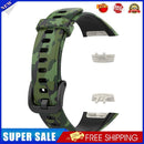Soft Silicone Wristband Adjustable Bracelet Watchband for Huawei Band (B)
