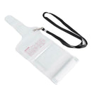 Transparent Lanyard Waterproof Bag Two Way Radio Walkie Talkie Pouch Cover