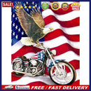 5D Diamond Painting Kit DIY eagle motorcycle Full Round Drill Home Decorati