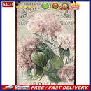 Flower Sheet Metal Drawing Metal Painting Tin Wall Home Poster Bedroom Sign