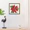 Artwork DIY Needlework 14CT Stamped Kit Cross Stitch (H434 December Flower)