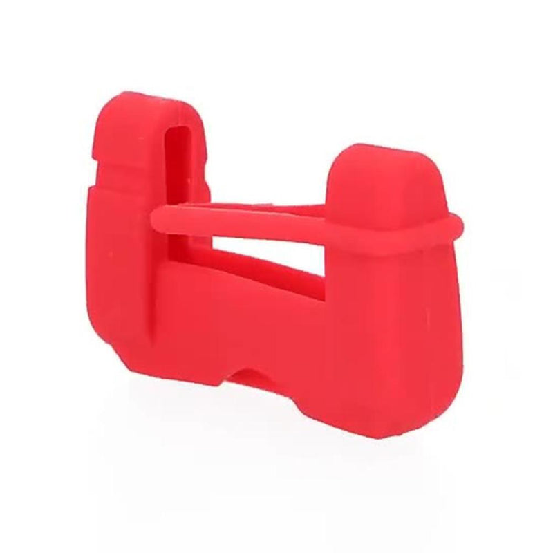 Auto Car Seat Belt Clip Buckle Protective Covers Anti-Scratch Case (Red)