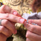 Soft Ceramic Handle Crochet Needles Crocheting Hooks Set Sweater Knitting Weave