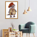 DIY Needlework Cat and Coffee Cross Stitch 14CT Stamp Embroidery (DA405)