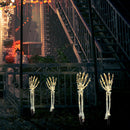 1 Pairs Ghost Hand Light Holiday Party Decor for Lawn Driveway Terrace Sidewalk