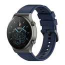 Silicone Strap Replacement Belt for Huawei GT 2 Pro Watch Band (Navy Blue)