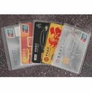 Card Holder ID Card Holder Business Card Case Protection Sleeve Translucent