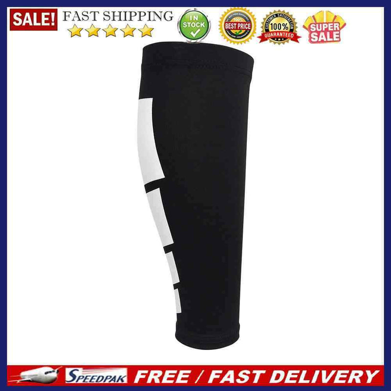 Elastic Compression Calf Brace Support Basketball Football Outdoor Calf Sleev