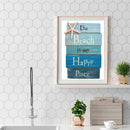 Handmade Sea Star Letters 5D DIY Full Round Drill Drawing Kit Diamond Painting