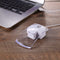USB 2.0 Wired Optical LED Light-up Transparent Colour Mouse
