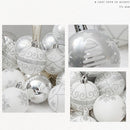 Painted Ball Christmas Tree Pendant Christmas Decoration Ball Xmas Ornaments