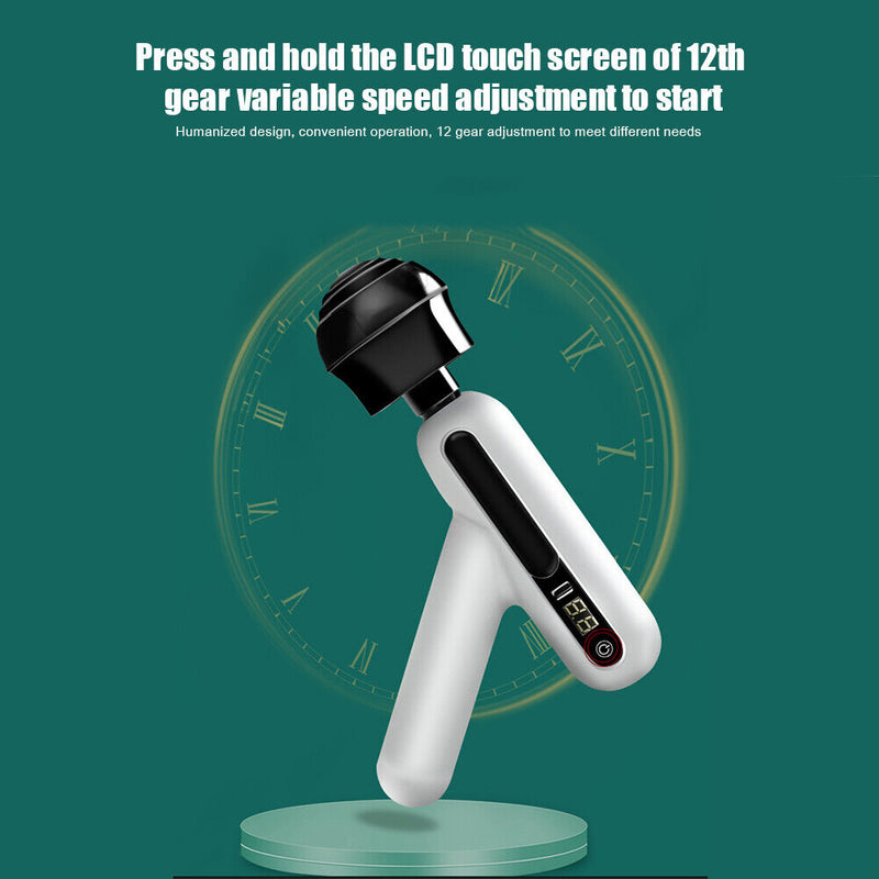 Mini Portable Electric Massager Gun USB Rechargeable Pain Relief Guns Band