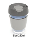 Silicone Water Cup Heat Resistant Mug Home Food Grade Drinking Tea Coffee Cups
