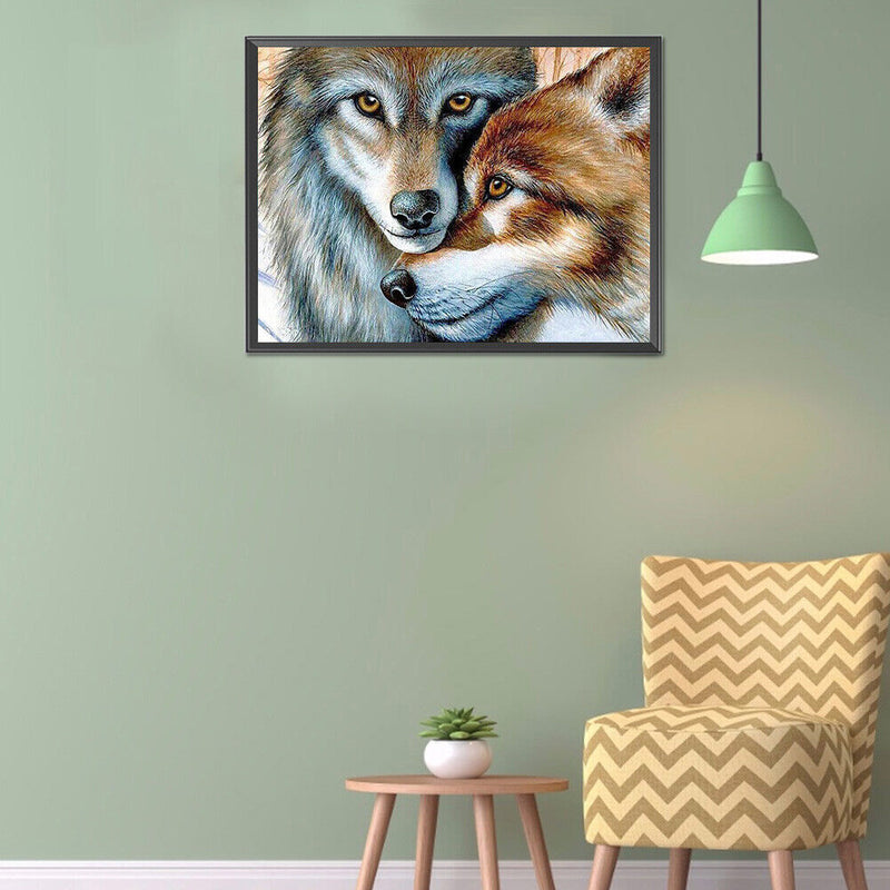 Diamond Painting 5D DIY Wolf Full Round Drill Picture