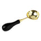 Wood Handle Sealing Wax Spoon Wax Bead Tablet Melting Spoons Craft (Black) Newly