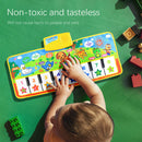 Music Floor Piano Keyboard Mat with 8 Play Modes Blanket Christmas Gift for Kids