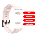 Silicone Smart Watch Strap for Honor Band 6 Replacement Wristband (Pink) Newly