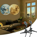 Sky Planet Home Decor USB Night Light LED MOON EARTH Projector Projection Lamp