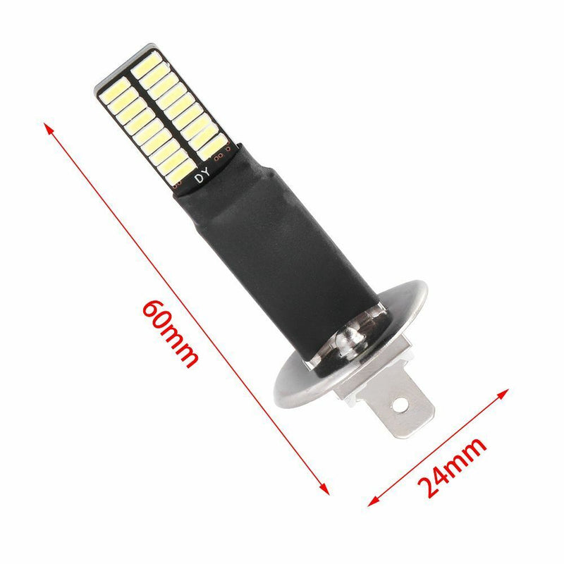 White 36SMD DRL Canbus Car Fog Light Headlight H1 LED Bulb