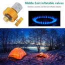 Gas Tank Coupler Converter Valve Adapter Gas Stove Switching for Outdoor Camping