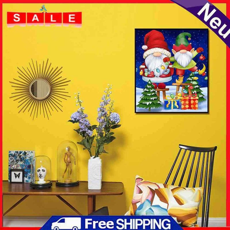 Christmas Goblin 5D DIY Diamond Painting Kits Full Round Drill Wall Art (A5817)