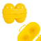 2 Grids Egg Protection Storage Box Camping Picnic Holder Container Yellow