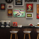 Retro Spark Plug Woman Metal Plate Painting for Pub Tin Plaques Wall Sign