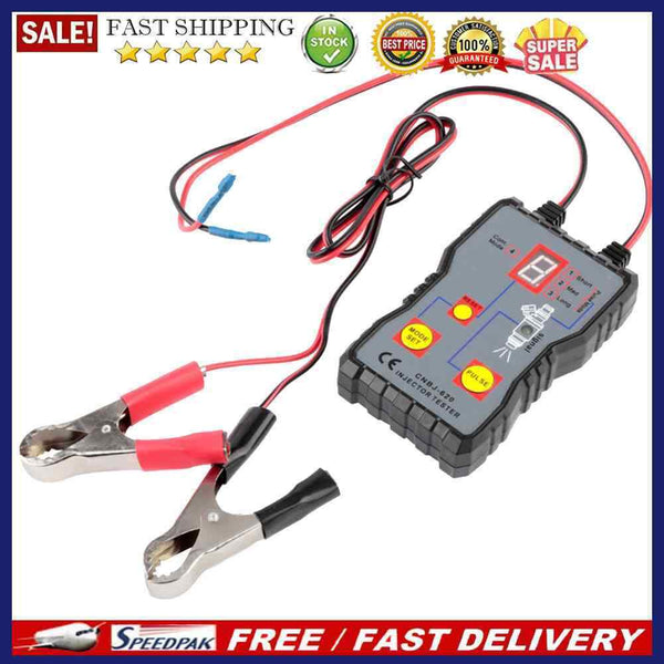 Fuel Injector Tester 12V 4 Pulse Modes Car Fuel Pressure System Diagnostic