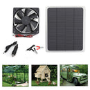 12V Air Extractor Mini Fan Poultry House Greenhouse Solar Exhaust Fan