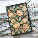 DIY Flower Special Shaped Diamond Painting 50 Pages A5 Sketchbook Notebook Newly