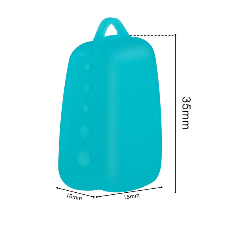 3pcs Tooth Brush Pod Portable Toothbrush Case Silicone Food Material for Outd