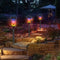 12LED Solar Flame Torch Flickering Lights Garden Lawn Path Decor (2pcs)