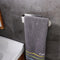 Stainless Steel Door Towel Hanging Holder Bathroom Kitchen Cabinet Shelf Rack