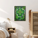 5D DIY Part Special Drill Diamond Painting Oven Leaf Clover Home Wall Art Craft