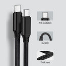 Data Line Connector Type-C Male To Male PD 60W 3A Fast Charging USB C Cable