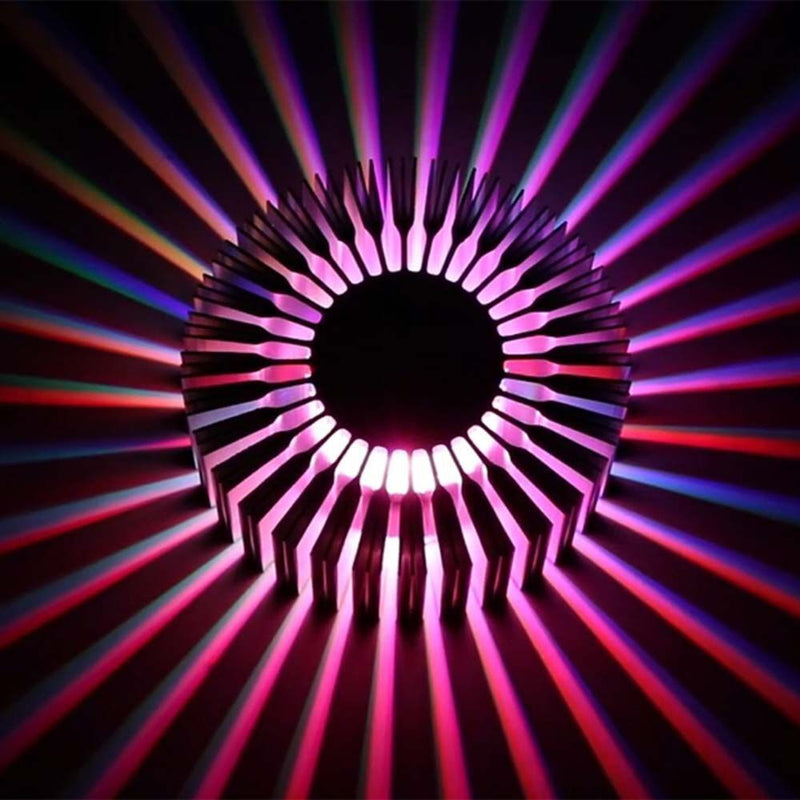 Wall Light Indoor Lighting Colorful Light Sunflower Wall Lamp Modern Down Light