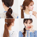 24pcs/set Hair Rubber Band Women Korean Ponytail Headband Elastic Girl Hair Rope