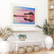 Oil Paint By Numbers Guitar Scenery on Canvas Digital Paint Wall Art Handicraft