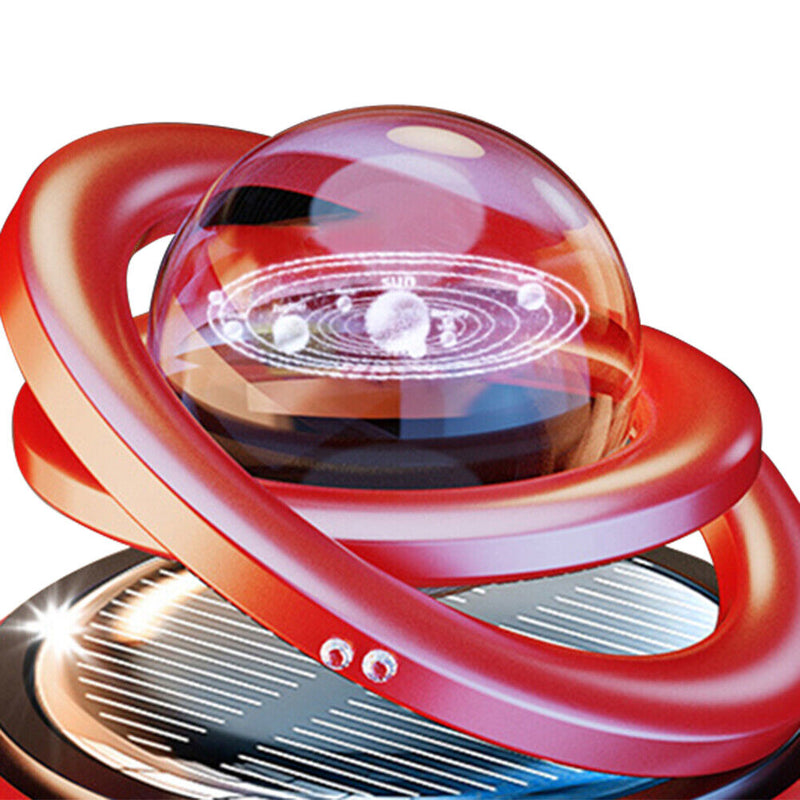 #A Solar Car Auto Aromatherapy Air Freshener Car Interior Perfume Decoration Cra