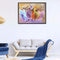 Girls with Umbrella Oil Paint By Numbers Kits DIY Handpainted on Canvas Art