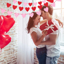 Banner Valentine's Day Heart Garland Valentines Day Decoration Anniversary