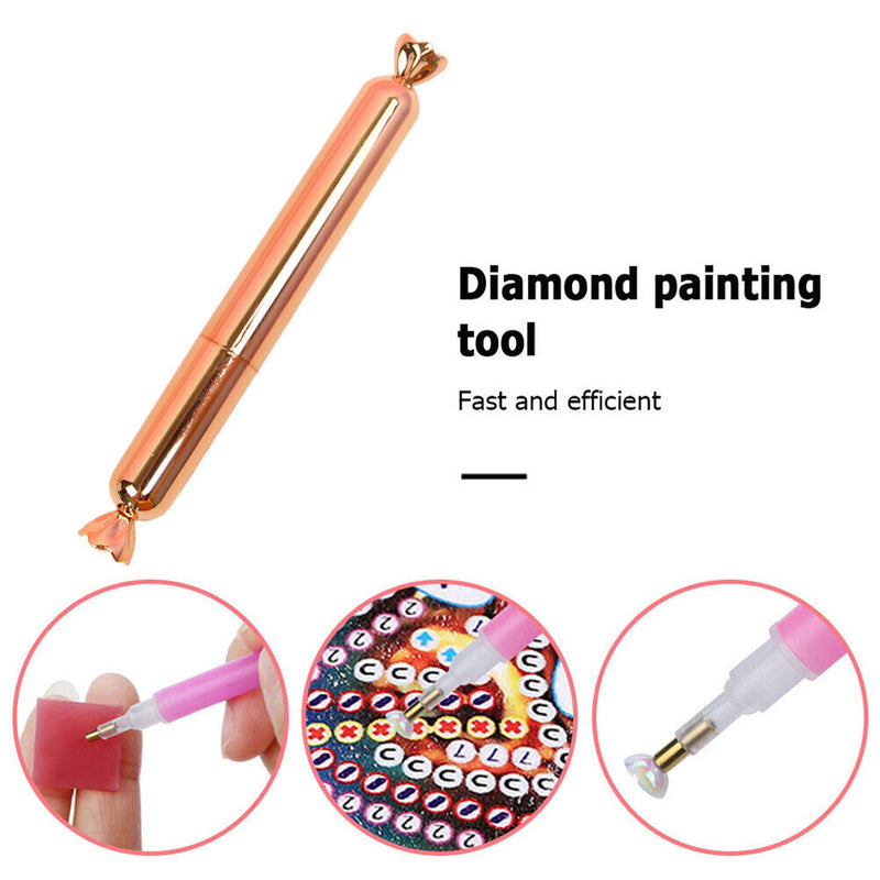 5D Point Drill Pen Candy Shape Diamond Painting DIY Crafts Sewing Accessories