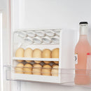 30 Slots Egg Storage Box Egg Storage Rack Holder Container Eggs Fresh Organizer