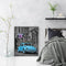 Frameless Oil Paint By Numbers DIY Balloon Car Picture Craft Kit for Bedroom