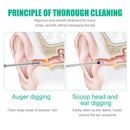 6pcs Stainless Steel Ear Cleaner Ear Cleaning Tool Curette Ear Spoon Health Care