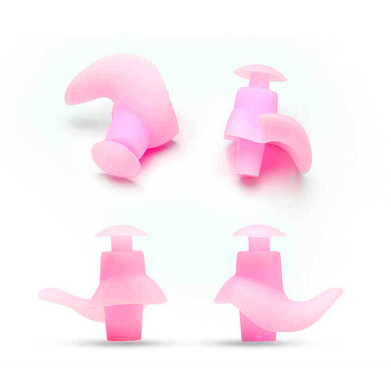 Soft Silicone Swimming Earplugs Nose Clip Comfortable Diving Surfing Nose Cli